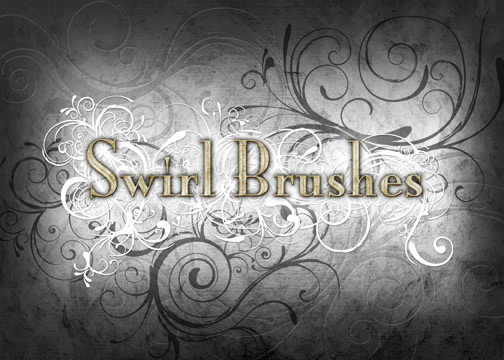 Classic Fancy Swirl Brushes