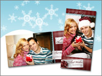 4x8 Traditional Holiday Greeting Card