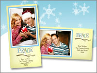 Peace 4x8 Greeting Card Templates - 4E007