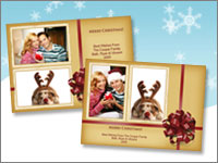 Merry Christmas 5x7 Greeting Card Templates - 52E012